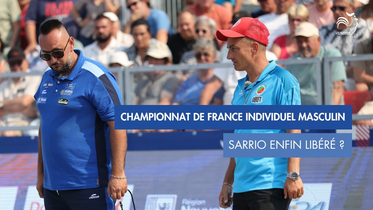 Miniature : SARRIO ENFIN LIBERE ? LA FINALE MASCULINE EN RESUME