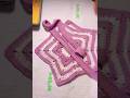 4th crochet video🧶Handmade crochet star shoulder or tote bag. #crochetkeychain #handmade #corchet