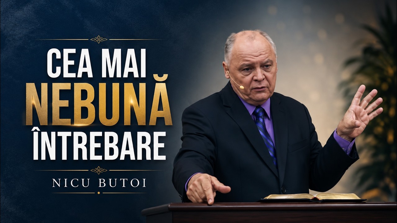 Nicu Butoi - Cea mai nebună întrebare - predici creștine