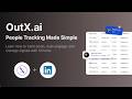 How to create and manage people watchlists in OutX