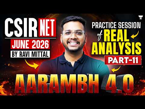 Real Analysis Most Asked Questions | Csir Net Maths June 2026 | Crack Csir Net Maths 2026