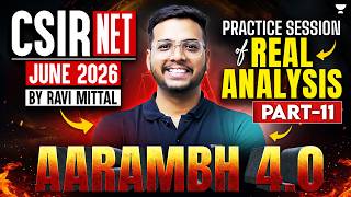Real Analysis Most Asked Questions | Csir Net Maths June 2026 | Crack Csir Net Maths 2026