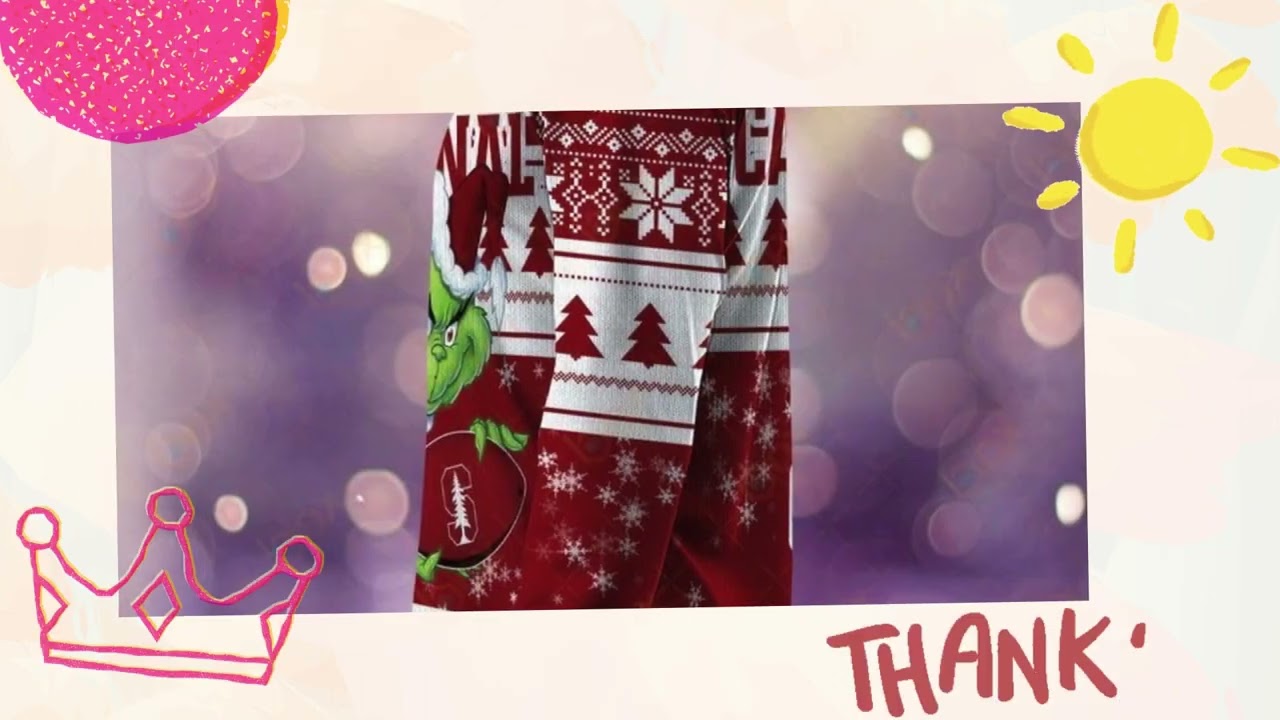 The Grinch Christmas Stanford Cardinal Sweater: The Ultimate Holiday Fashion Statement