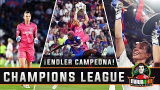 Christiane Endler la primera Chilena en ganar la Champions League - Olympique de Lyon v/s Barcelona