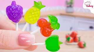 [💕Mini Cake 💕] Freshing Fruit Lollipop for Summer | Mini Bakery