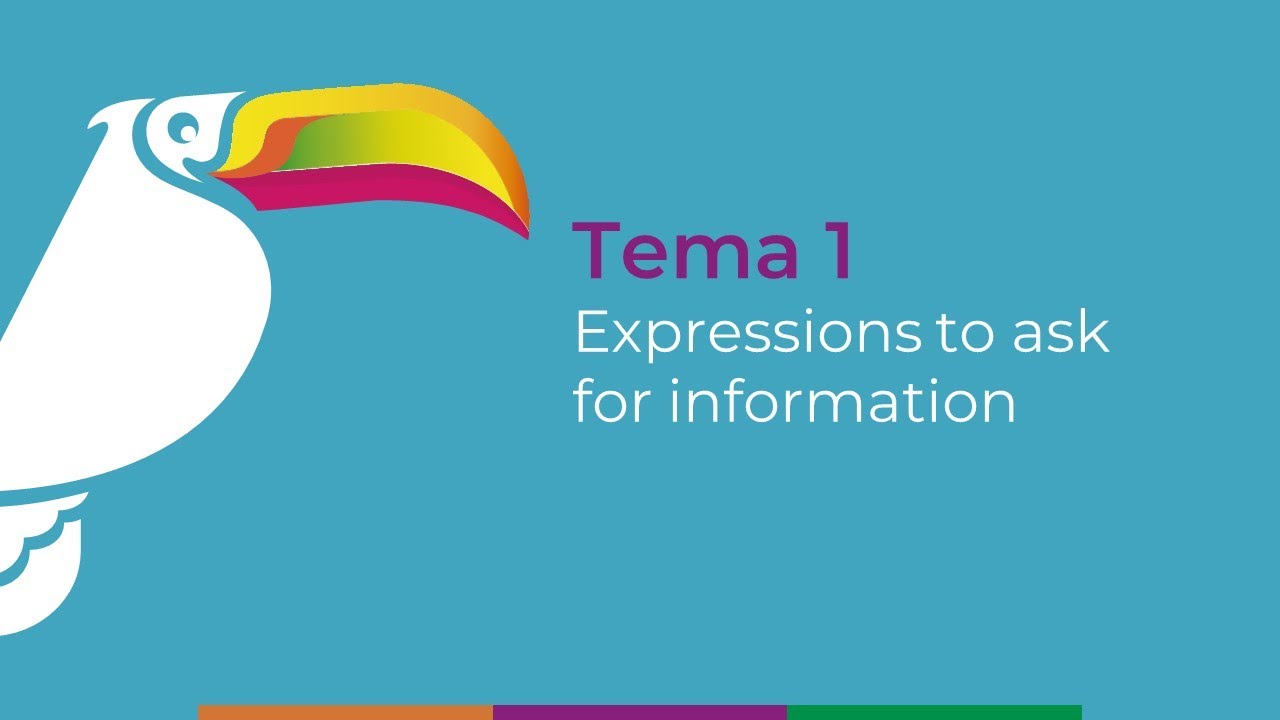 1.1 - Expressions to ask for information