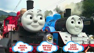Naik Kereta Api Tut Tut Tut + Kompilasi Lagu Anak Anak Populer | Thomas And Friends | Mei 2023