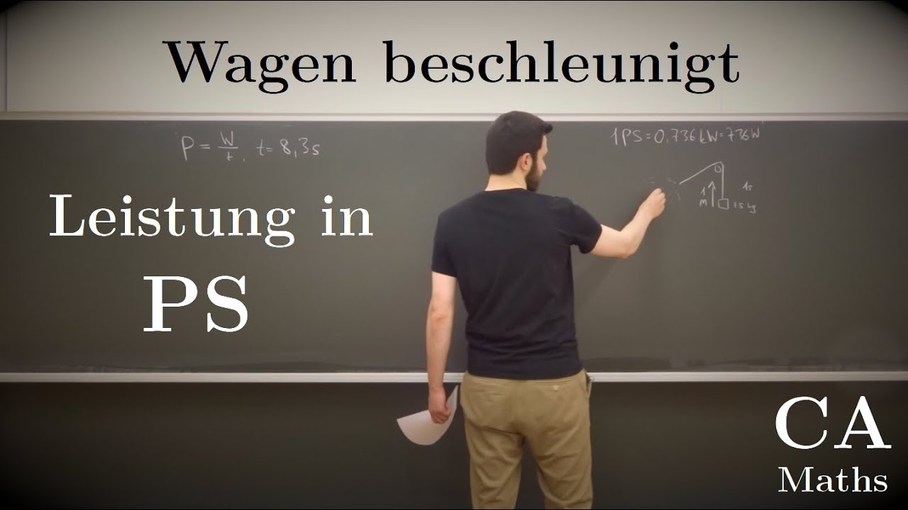 Physik Aufgabe Leistung In PS Wagen Beschleunigt Mechanik YouTube physik-aufgabe-leistung-in-ps-wagen-beschleunigt-mechanik-youtube