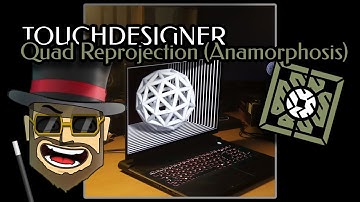 Touchdesigner Tutorial - QuadReprojection (Anamorphosis)