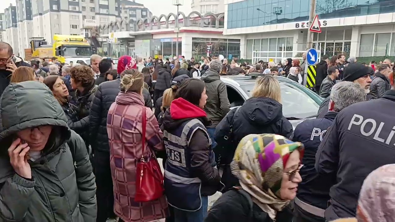 Bıçaklanarak öldürülen öğretmen Fatma Nur Çelik'in cenaze töreni.NAFİ ÇAĞLAR /03.03.2026 Çekmeköy 