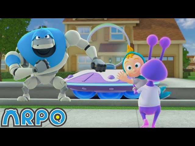 Arpo and the Friendly Alien! 🛸 Fun Space Adventure for Kids | Baby ...