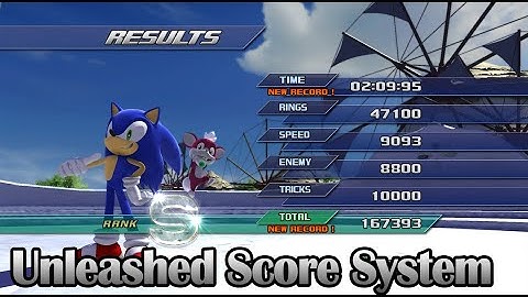 Sonic Unleashed Score System in Sonic Generations (All Unleashed Project Stages)