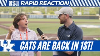 Kentucky baseball beats Arkansas to takeover first place in the SEC | Rapid Reaction