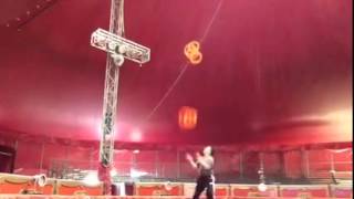 Most connected 6 ring 6 up 360s - Willy Colombaioli World Record