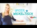 Unser Wickeltisch | Organisation & Aufbewahrung | Stoffwindeln | Isabeau