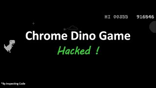 How to hack Chrome Dinosaur Game | What is the Maximum score of chrome Dino game 🤔 |Random Videos#2 screenshot 1
