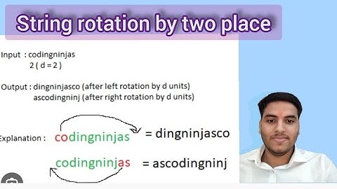 Check if string is rotated by two places GFG SDE Sheet Asked in Amazon