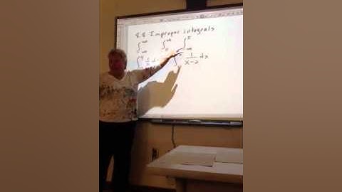 Dr. Van Glabek Calc II Intro to Improper Integrals