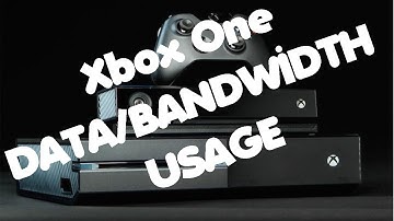How to Check Xbox One Data/Bandwidth Usage UPDATED!