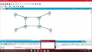 Ring Topology Simulation using Cisco packet tracer #ciscopackettracer #cisco