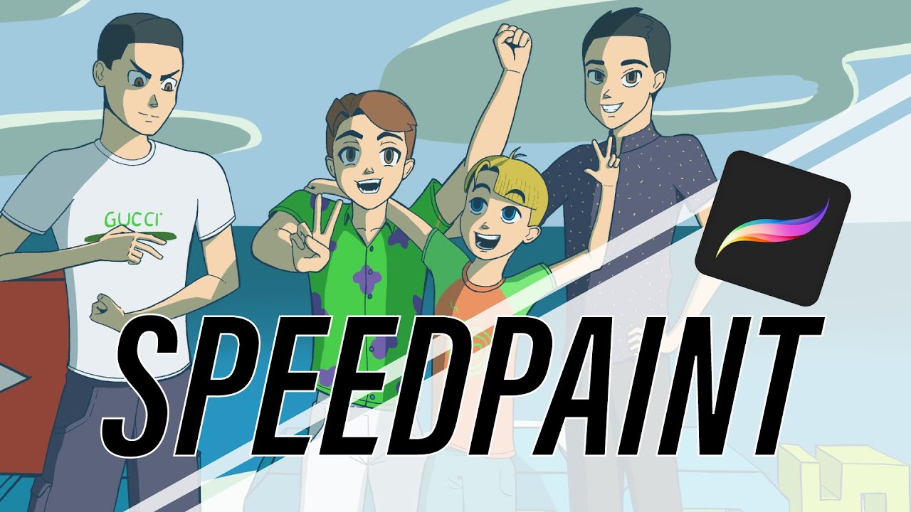 Summer Buds - PROCREATE SPEEDPAINT