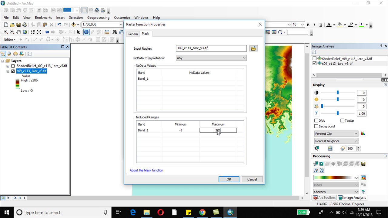 Tutorial ArcGIS: Cara Memperbaiki Data yang Kosong Pada DEM