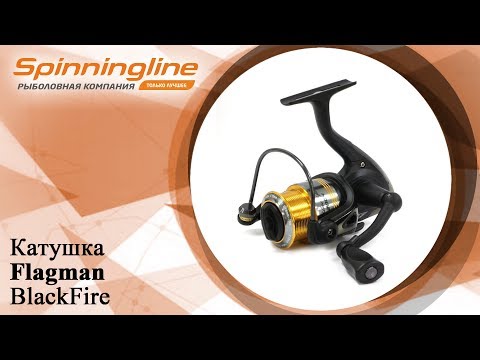 Котушка спінінгова Flagman Blackfire 2000 (Флагман Котушки для спінінга), видео 1
