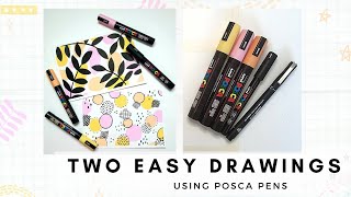 Best Paper For Posca Markers Artwork! 😍 #art #shorts #drawing 