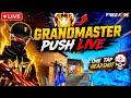 GRANDMASTER PUSH LIVE | 😈 1 TAP HEADSHOT MACHINE | ROAD TO TOP 1 👑🎯#shorts#shortfeed#gyangamin