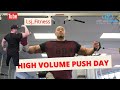 PUSH DAY WORKOUT WITH LSJ_FITNESS @ULTIMATE FITNESS BIRMINGHAM