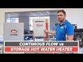 Storage Gas Hot Water Heater vs Continuous Flow Hot Water Heater | Same Day Hot Water