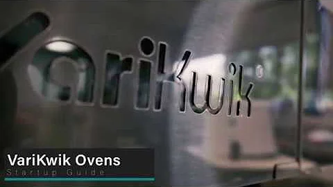 VariKwik™ Fast Cooking Ovens - Startup Video