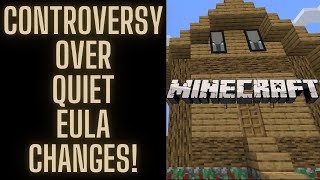 Microsoft's Mojang Studios Makes Changes to Minecraft's EULA.