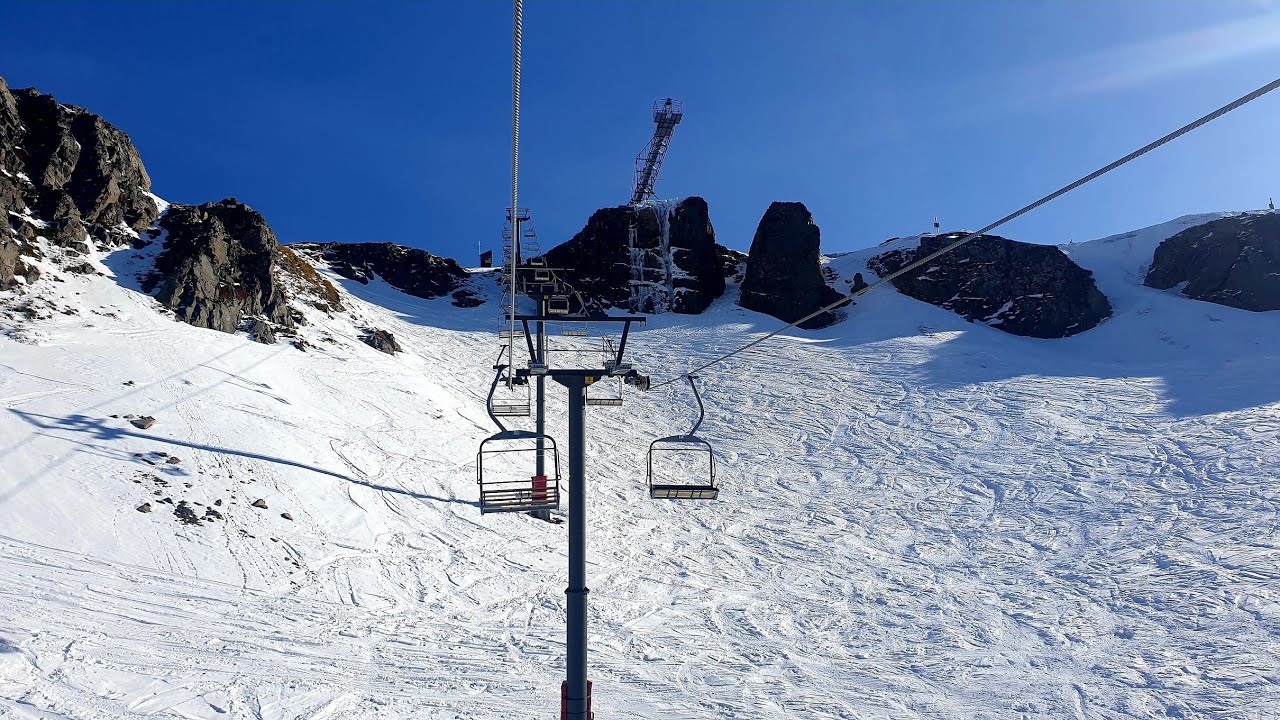 Mt Hutt Ski Field's Longest OnPiste Top to Bottom Run (24 Sep 2022