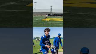 Giants' new kicker EASILY hits 70-yarder! 🏈 🦵 #shorts