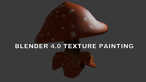 Texture Painting For Beginners | Tutorial Blender 4.0-Bangla Tutorial