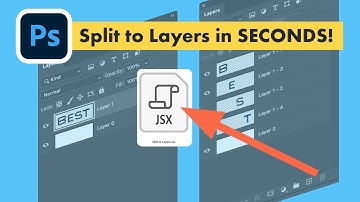 How to Split Artwork to Layers in Photoshop (Fast & Easy!)