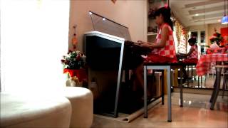 (Yamaha Electone Stagea) Flower With Butterfly