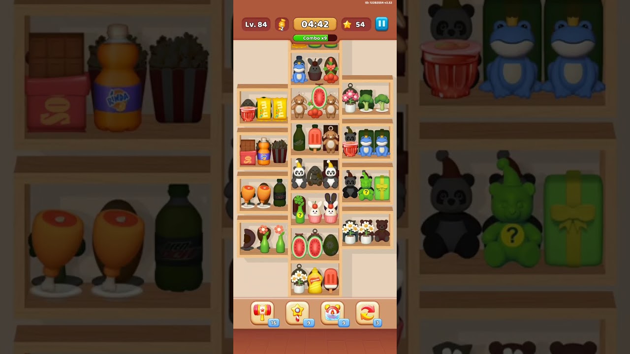 Goods Sorting Match 3 Level 84 