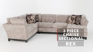 PRODUCT SPOTLIGHT: REX 3-PC. SECTIONAL | WG&R Furniture