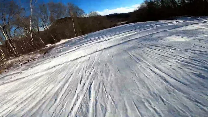 Tremblant December skiing