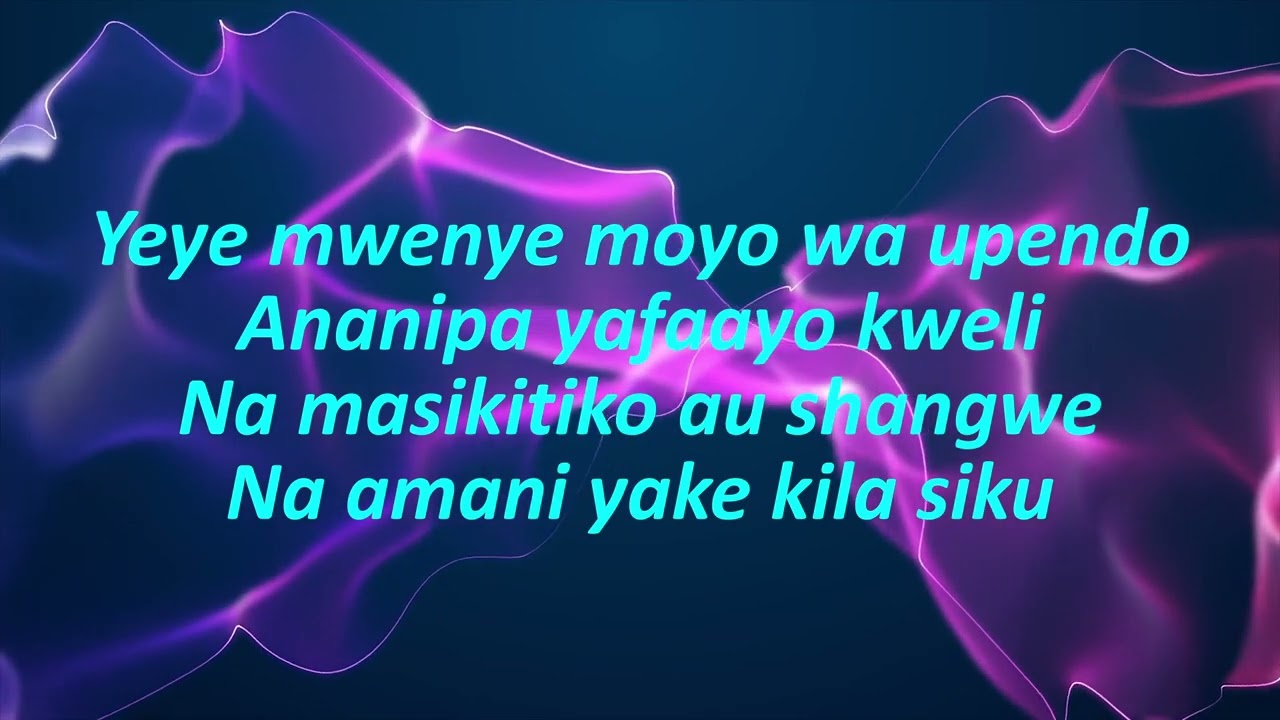 HAIFAI KUYASUMBUKIA  PAPI CLEVER  DORCAS Ft MERCI PIANIST  MORNING WORSHIP 171 lyrics Swahili part