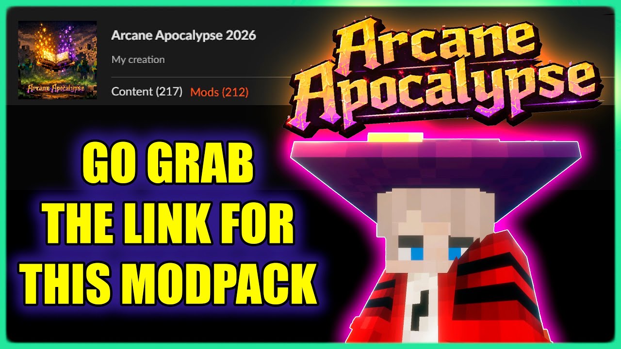 Arcane Apocalypse CODE! | Curse Forge Minecraft Modpack - YouTube