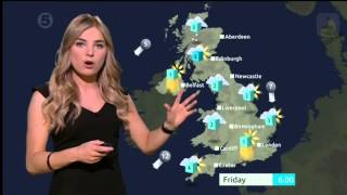 Channel 5 Weather ( ) 5News at 5 (21/11/13)  SIAN WELBY