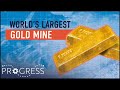 Where is the worlds largest gold reserve  super structures  progress