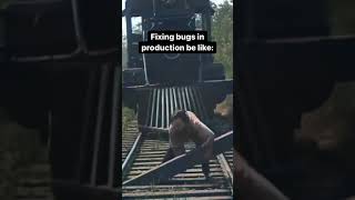 FIXING bugs in production BE LIKE #shorts