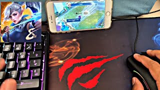 Testando Mobile Legends : Bang Bang No MOBILADOR IPhone 2026!