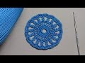 Как связать ажурный мотив круг - вязание крючком для новичков - Education crochet