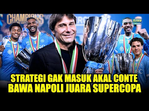 ajaib88 x akademi777 - Ngerinya Taktik Conte Bawa Napoli Juara Pakai Kombo Catenaccio Tiki-taka! Napoli Juara Supercoppa