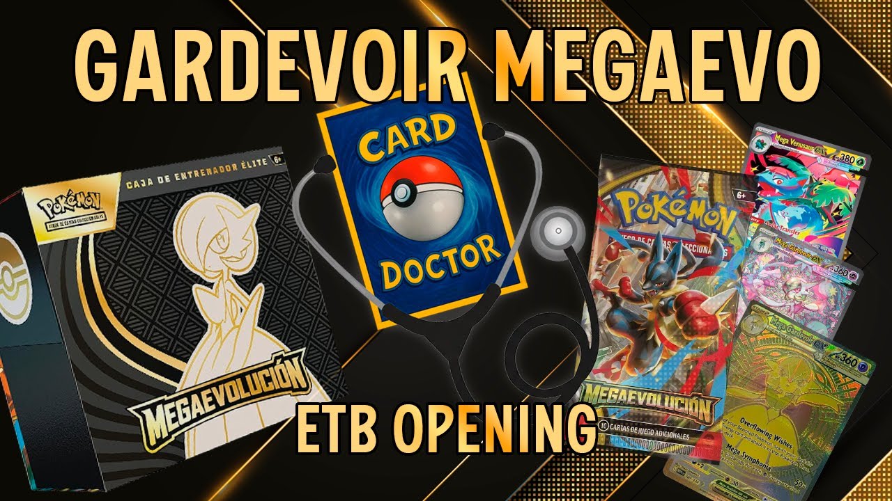 Gardevoir MegaEvolución 🇪🇸 | Elite Trainer Box Opening | Card Doctor Surgery 